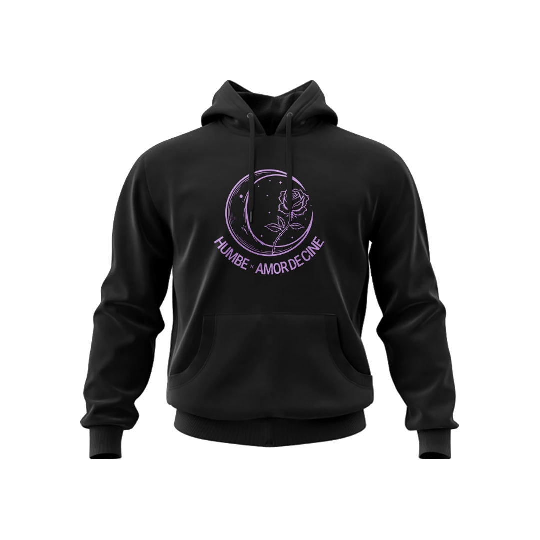 Sudadera Amor de Cine Negra