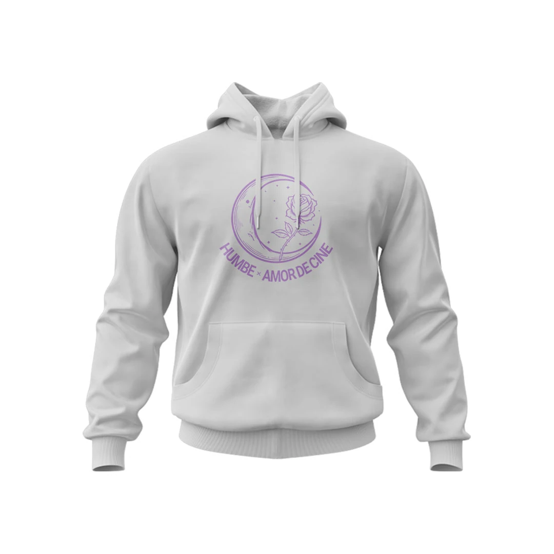 Sudadera Amor de Cine Blanca